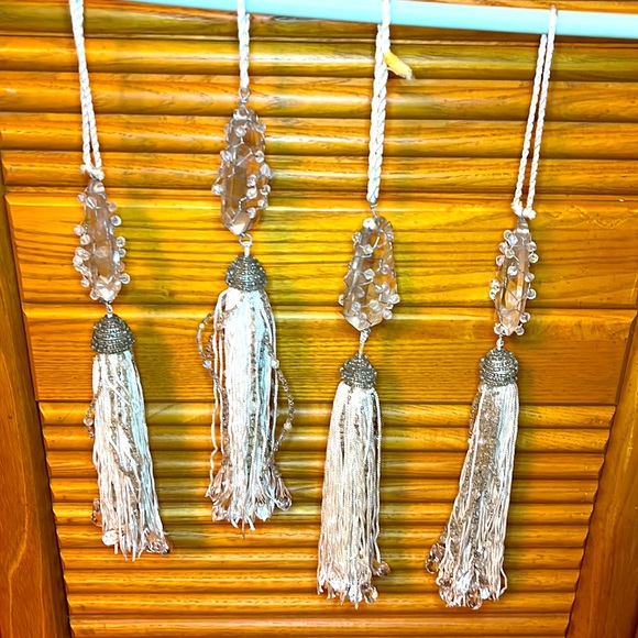 Bombay Other - Bombay Crystal and Beads Tassels